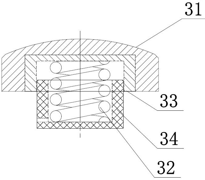 一種真空雙壁管內(nèi)管用彈性支架的制作方法