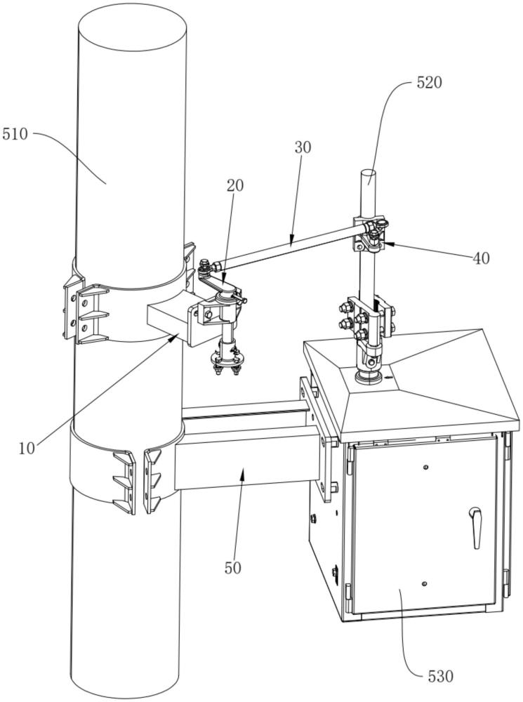 一種隔離開關(guān)電動操作機構(gòu)安裝裝置及隔離開關(guān)的制作方法