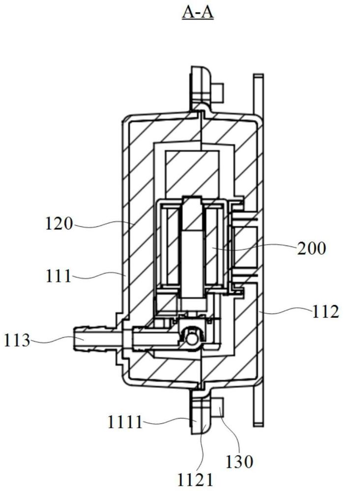 一種氣閥降噪組件、按摩機(jī)構(gòu)及按摩裝置的制作方法