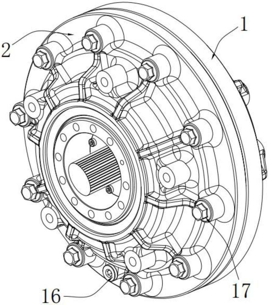 一種用于電梯曳引機的行星減速機總成的制作方法