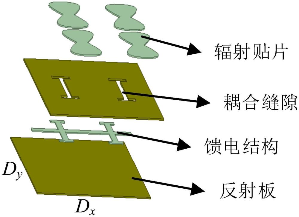 一種雙葉型輻射貼片及分形饋電雙葉型天線的制作方法