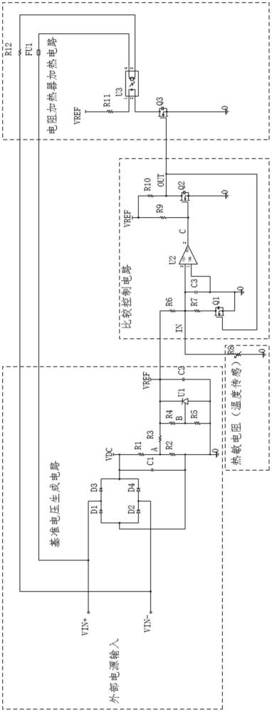 實現(xiàn)擴展射頻測量儀表工作溫度范圍的電路系統(tǒng)的制作方法