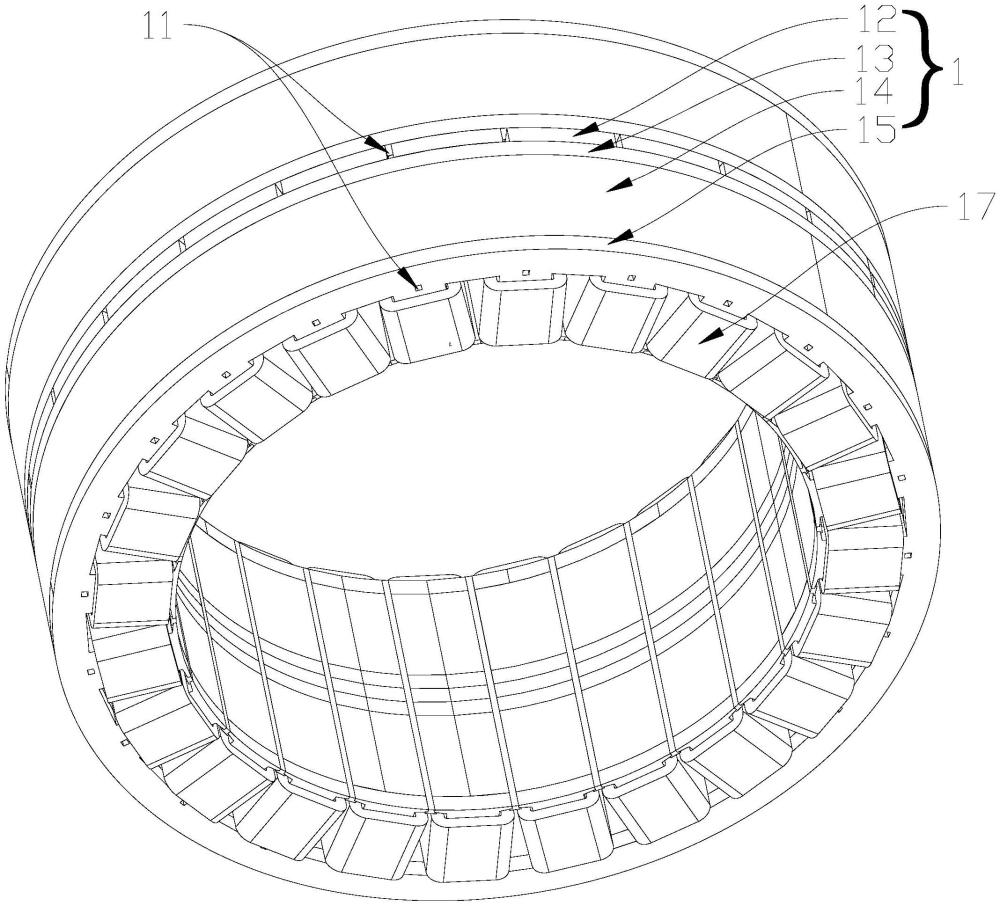 定子結(jié)構(gòu)、電機(jī)及車(chē)輛的制作方法