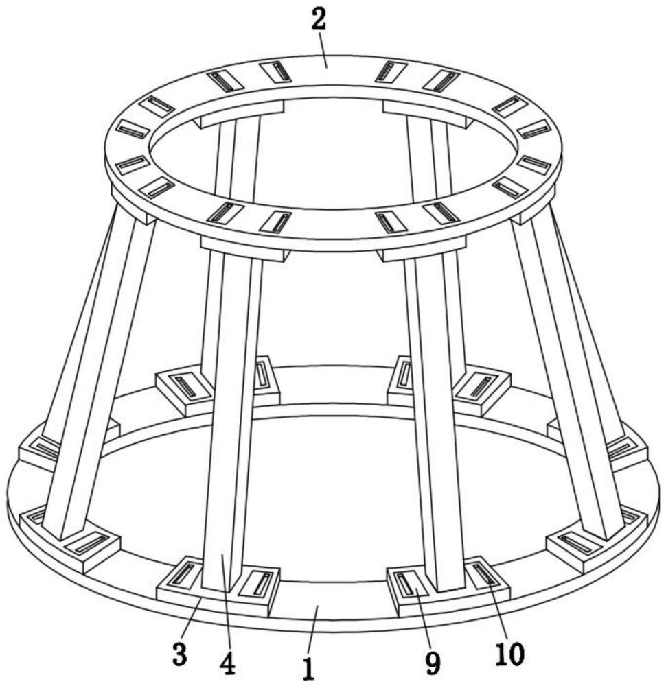 一種風(fēng)力發(fā)電機機組導(dǎo)流罩前支架的制作方法