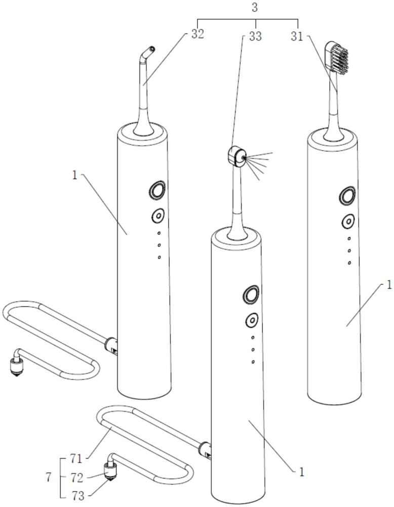 一種二合一沖牙器的制作方法