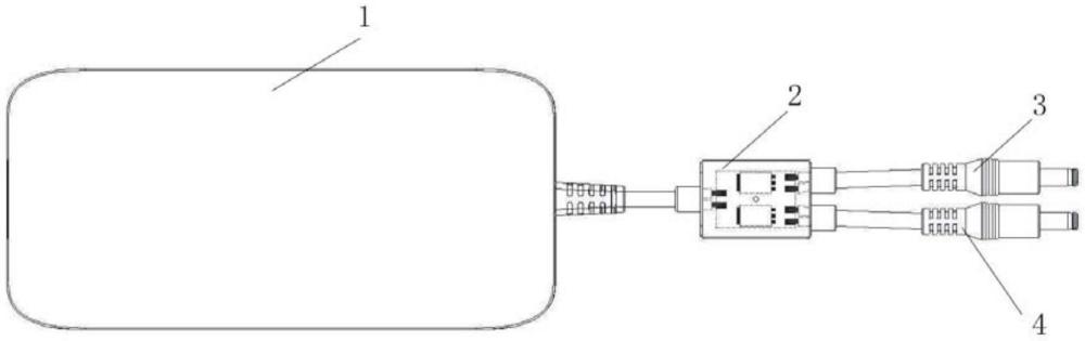 一種雙路輸出鋰離子電池充電器的制作方法