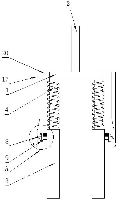 一種電動(dòng)自行車減震裝置的制作方法