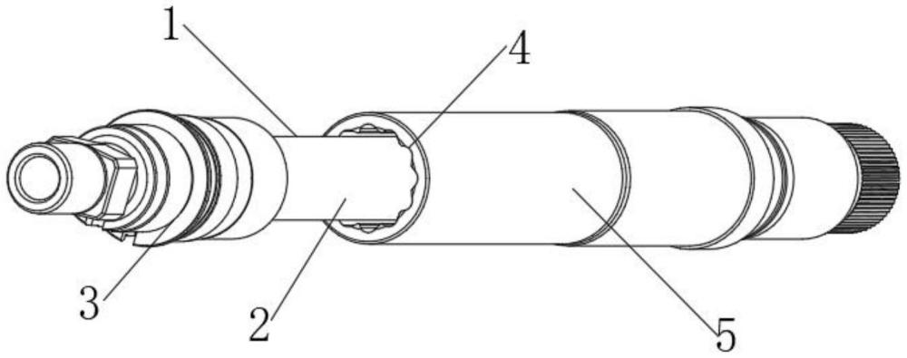 一種擠壓成型的汽車用INPUT輸入軸及其制備方法與流程