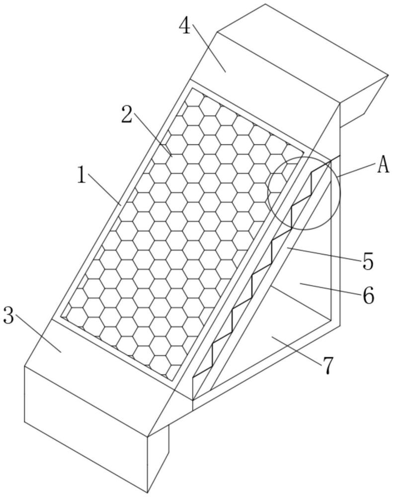 一種生態(tài)護坡網(wǎng)格帶的固定結(jié)構(gòu)的制作方法