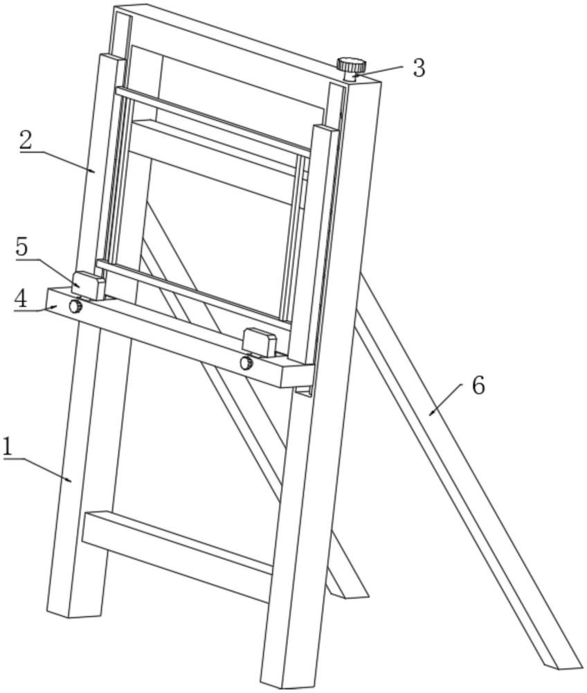 一種建筑規(guī)劃設(shè)計(jì)用圖板架的制作方法