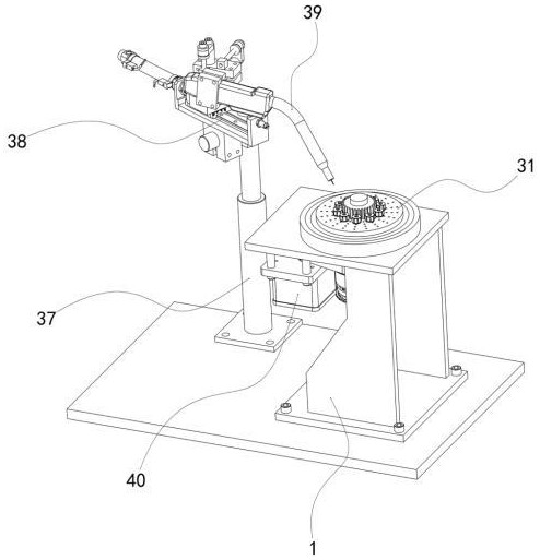 一種用于齒輪加工的焊接裝置的制作方法