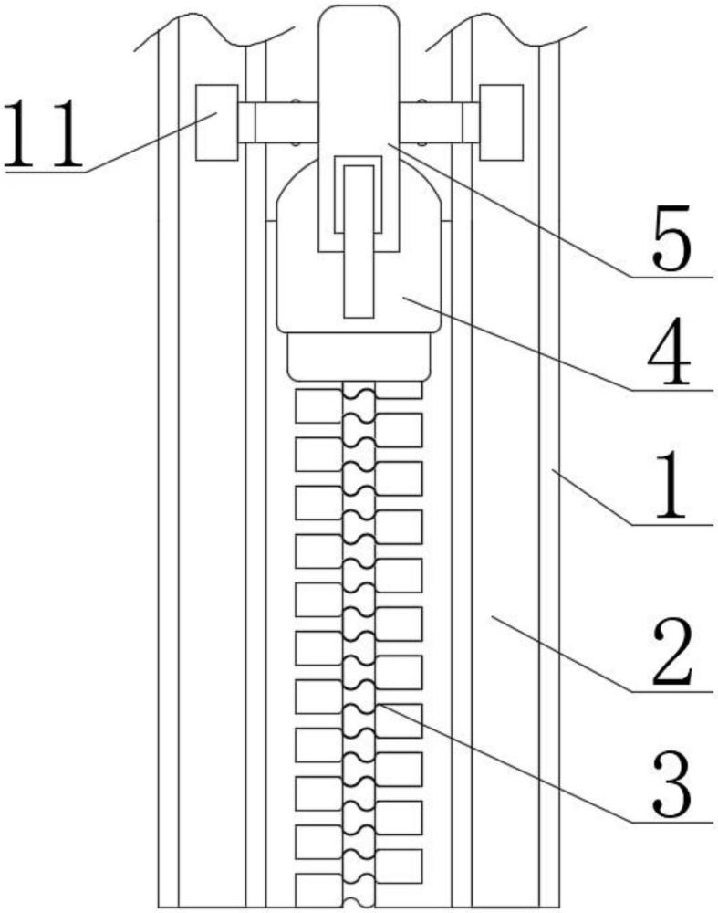 一種自鎖拉鏈的制作方法