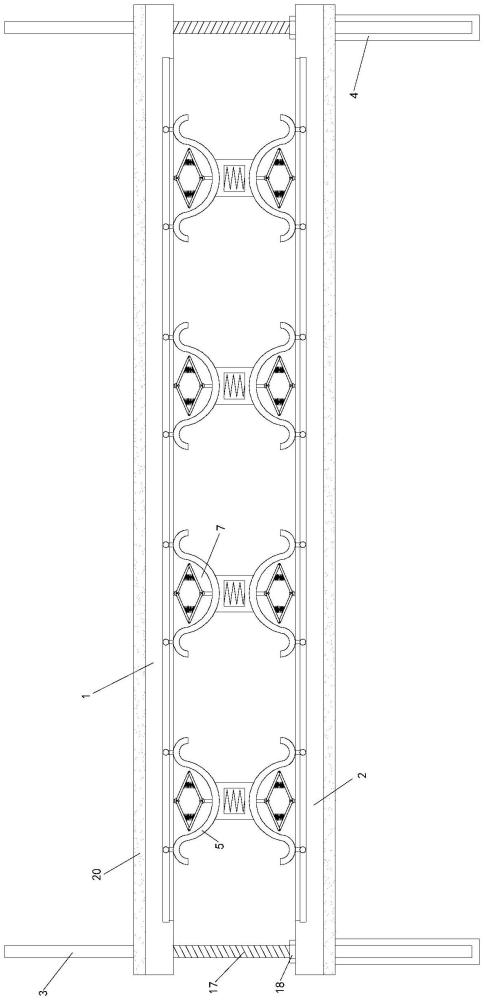 一種建筑抗震防護(hù)結(jié)構(gòu)的制作方法