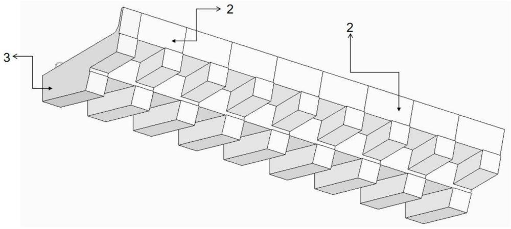 一種仿傳統(tǒng)建筑檐口部位免拆模板的制作方法