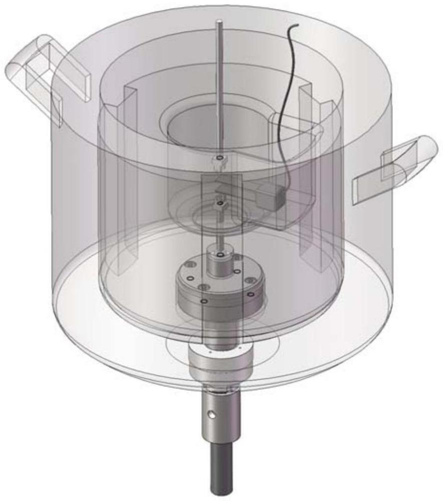 一種疲勞試驗(yàn)機(jī)用金屬材料低溫?cái)嗔秧g性測試裝置