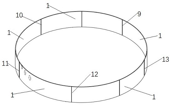 一種風(fēng)電船大吊筒體分段合攏方法與流程