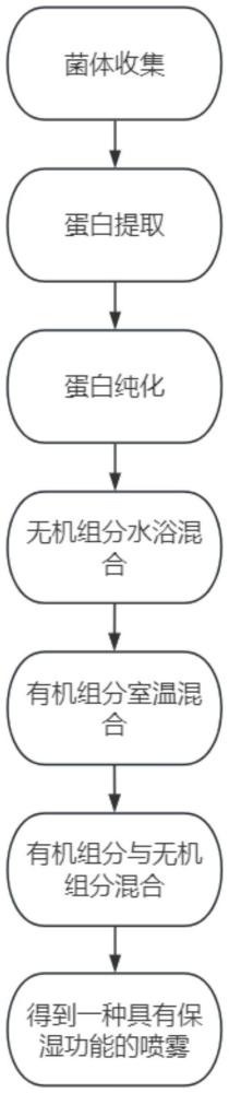 一種具有保濕功能的噴霧及其制備方法與流程