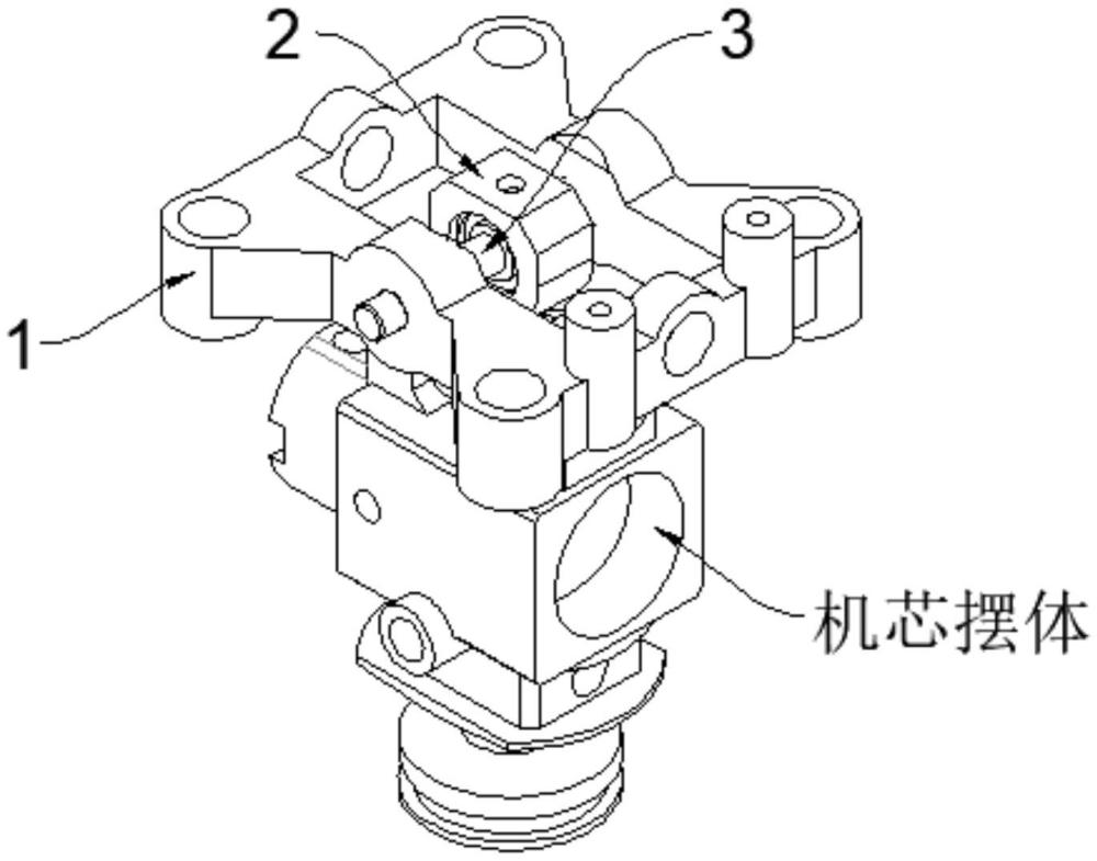 機(jī)芯擺體懸吊結(jié)構(gòu)的制作方法