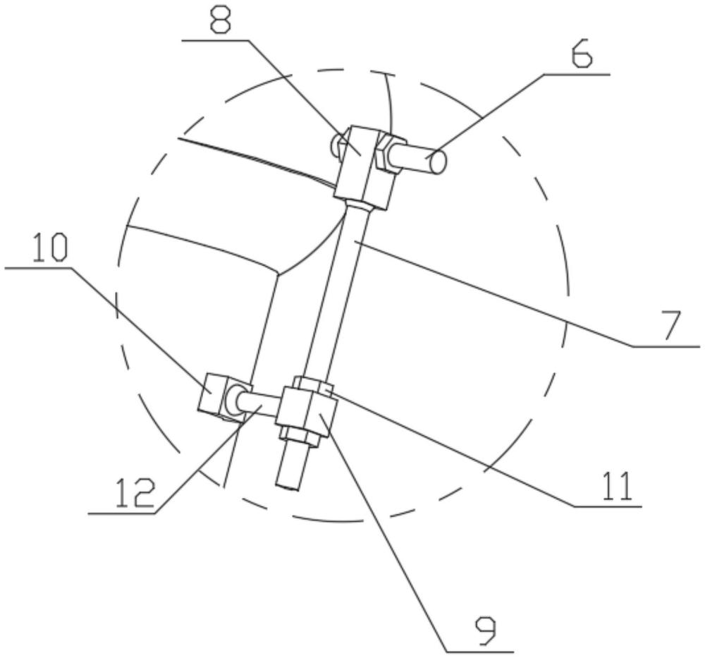 礦井巷道軟體通風管萬向三通結(jié)構(gòu)的制作方法