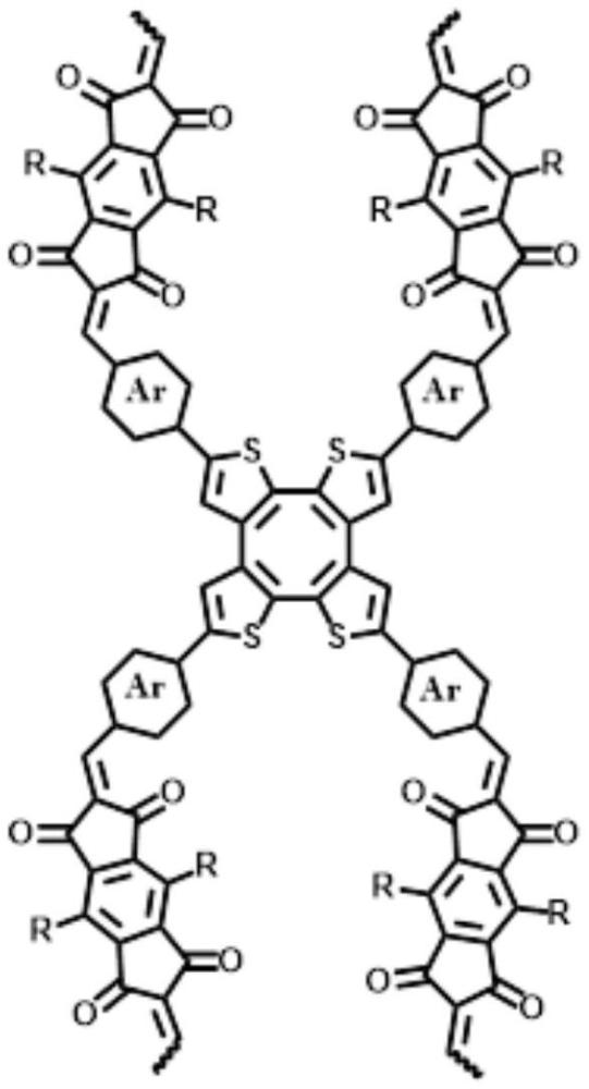 一種全共軛三維共價有機(jī)聚合物、制備及作為鋰離子電池正極材料的應(yīng)用