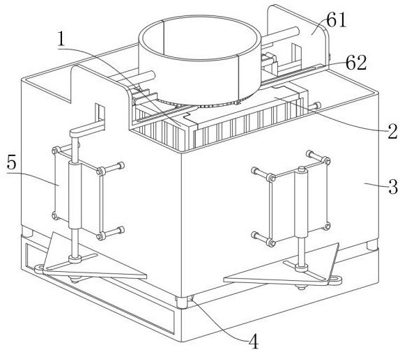 一種發(fā)電機(jī)殼體壓鑄加工夾持裝置及其方法與流程