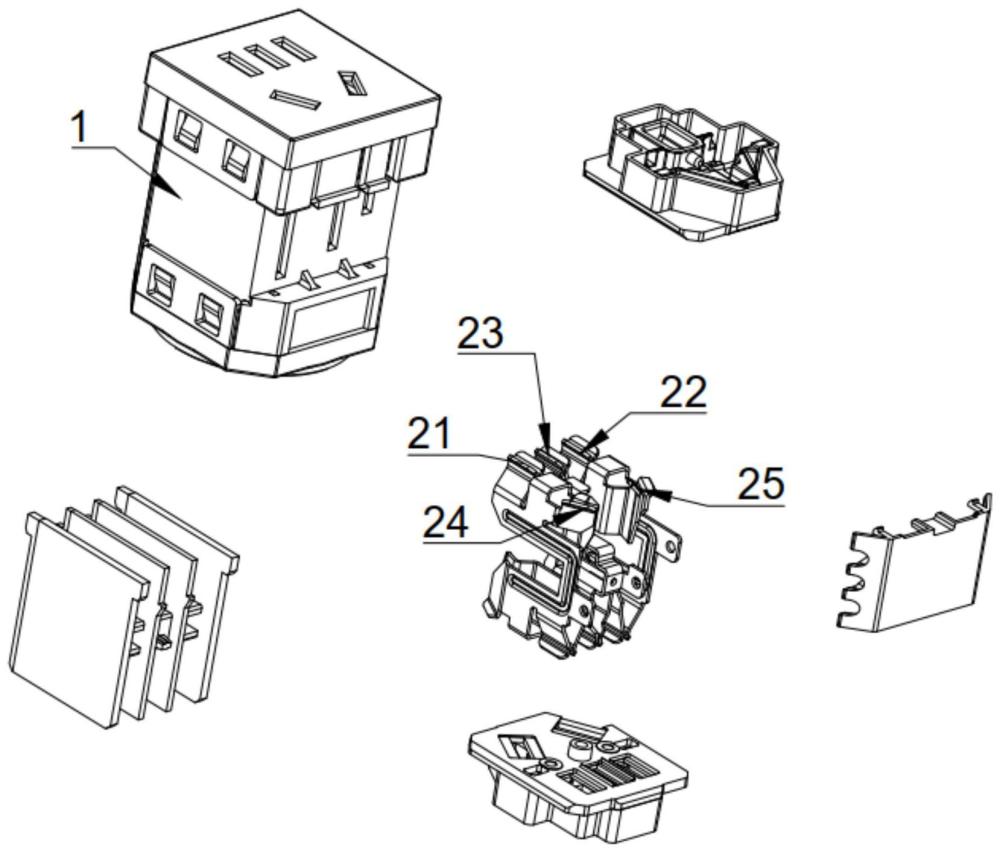 一種電源插排以及應用于插排內的電源插塊的制作方法