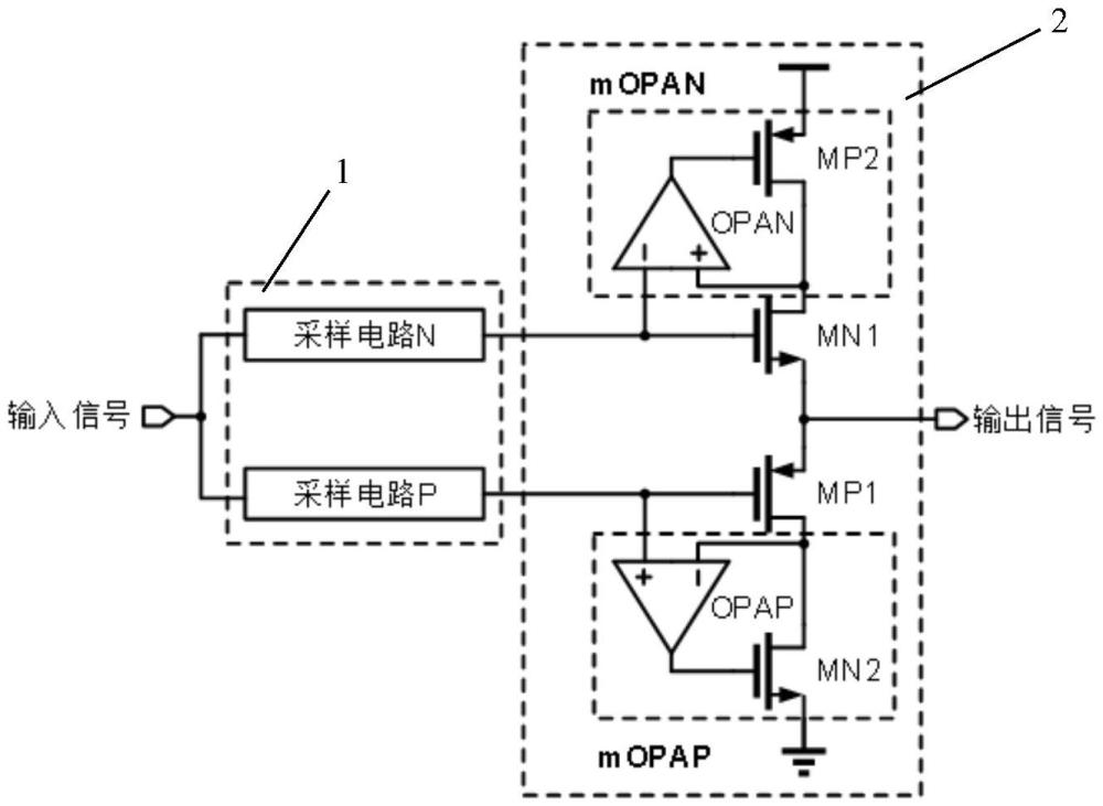 一種帶放大器輔助型輸出緩沖器的采樣保持電路