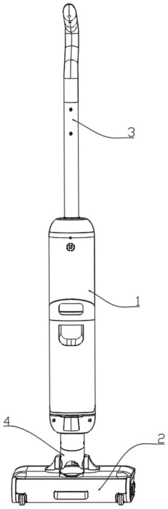 便于轉(zhuǎn)動的洗地機(jī)的制作方法