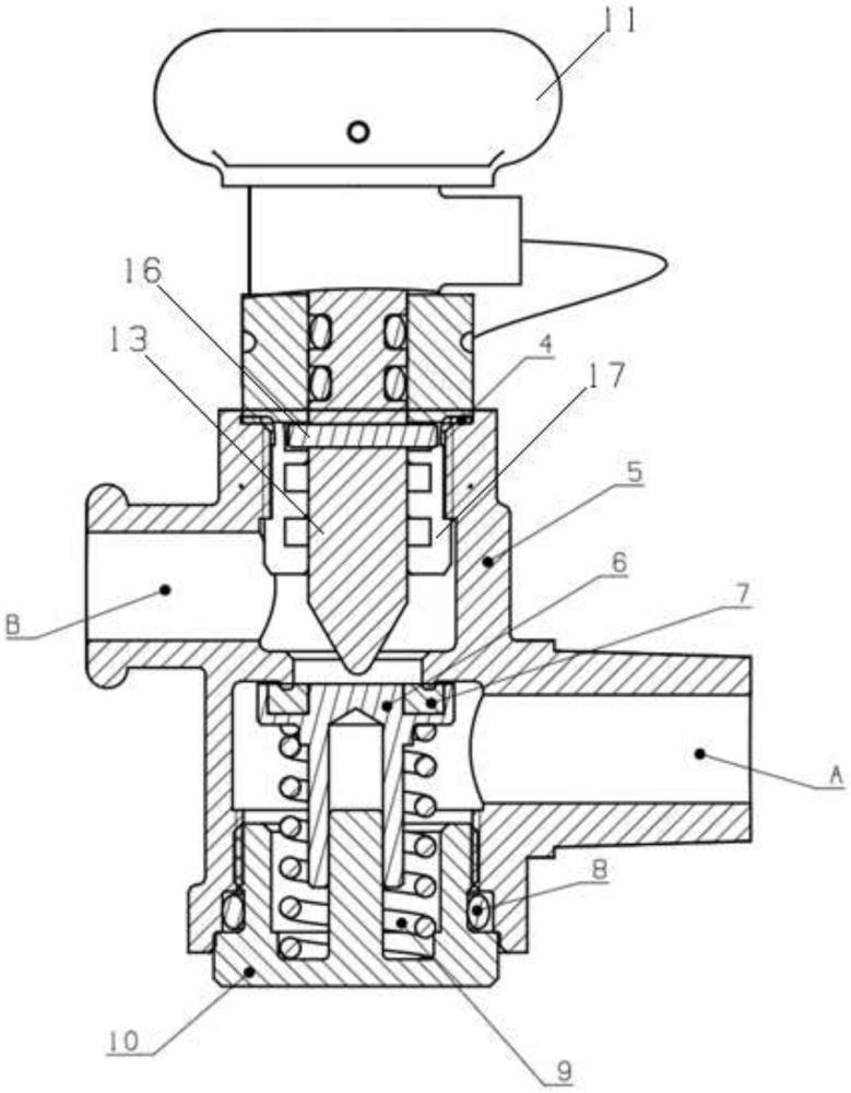 一種航空發(fā)動機放油開關(guān)的制作方法