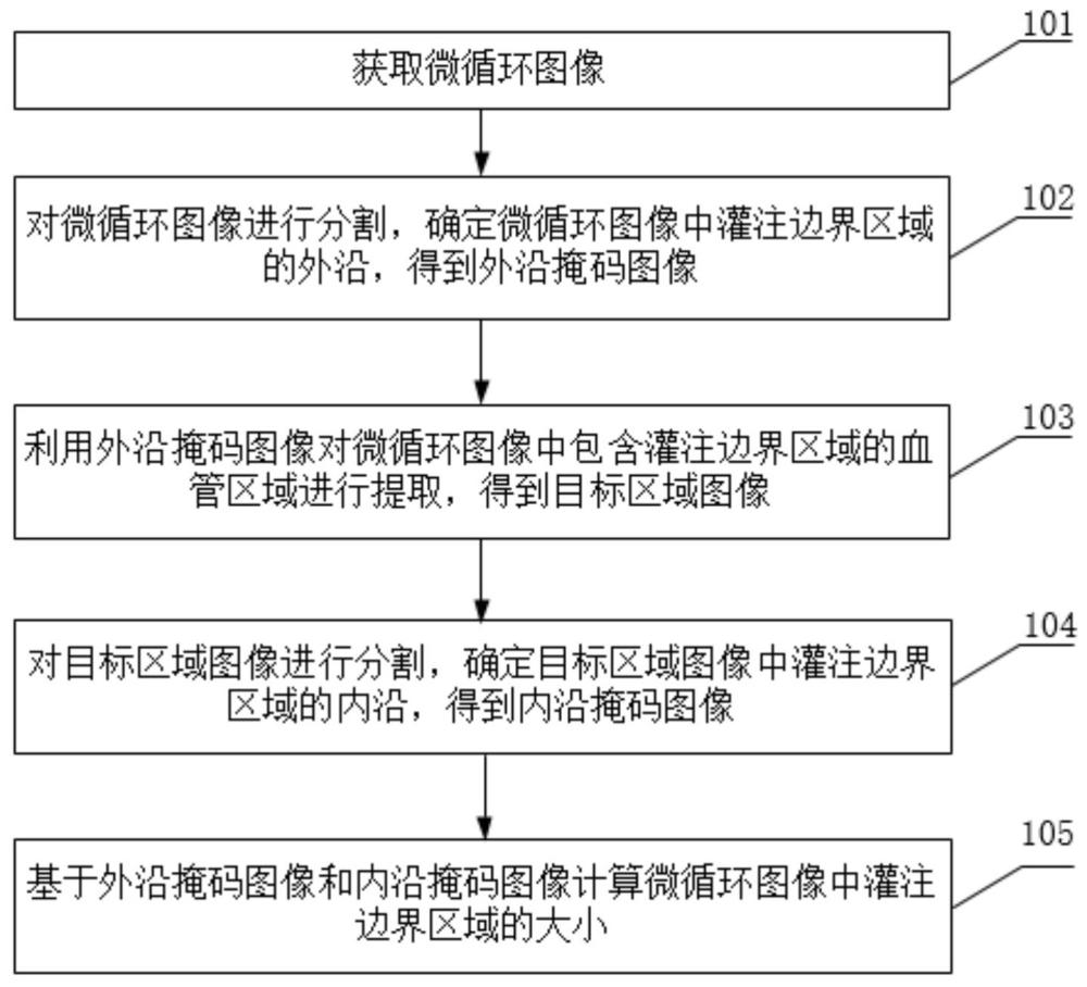 微循環(huán)灌注邊界區(qū)域計(jì)算方法、裝置、終端及存儲(chǔ)介質(zhì)與流程