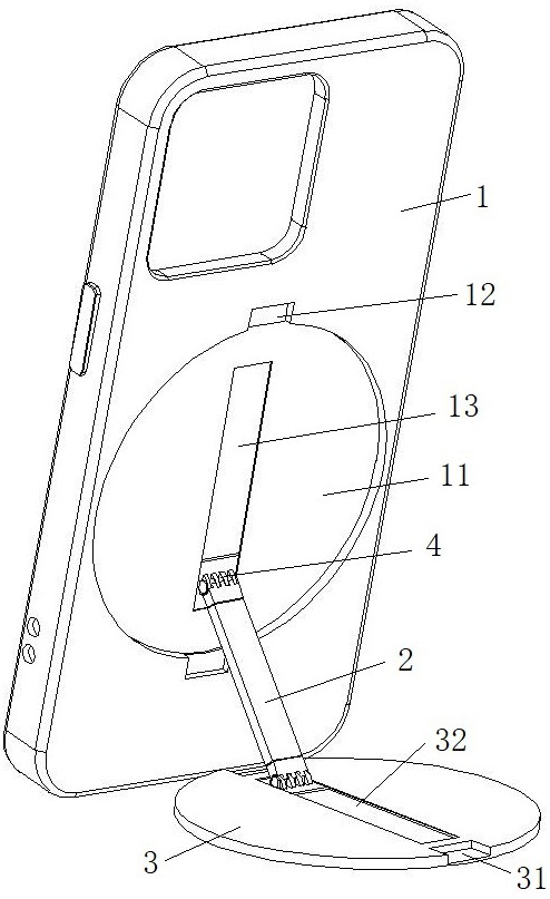 一種多角度無級(jí)調(diào)節(jié)手機(jī)殼