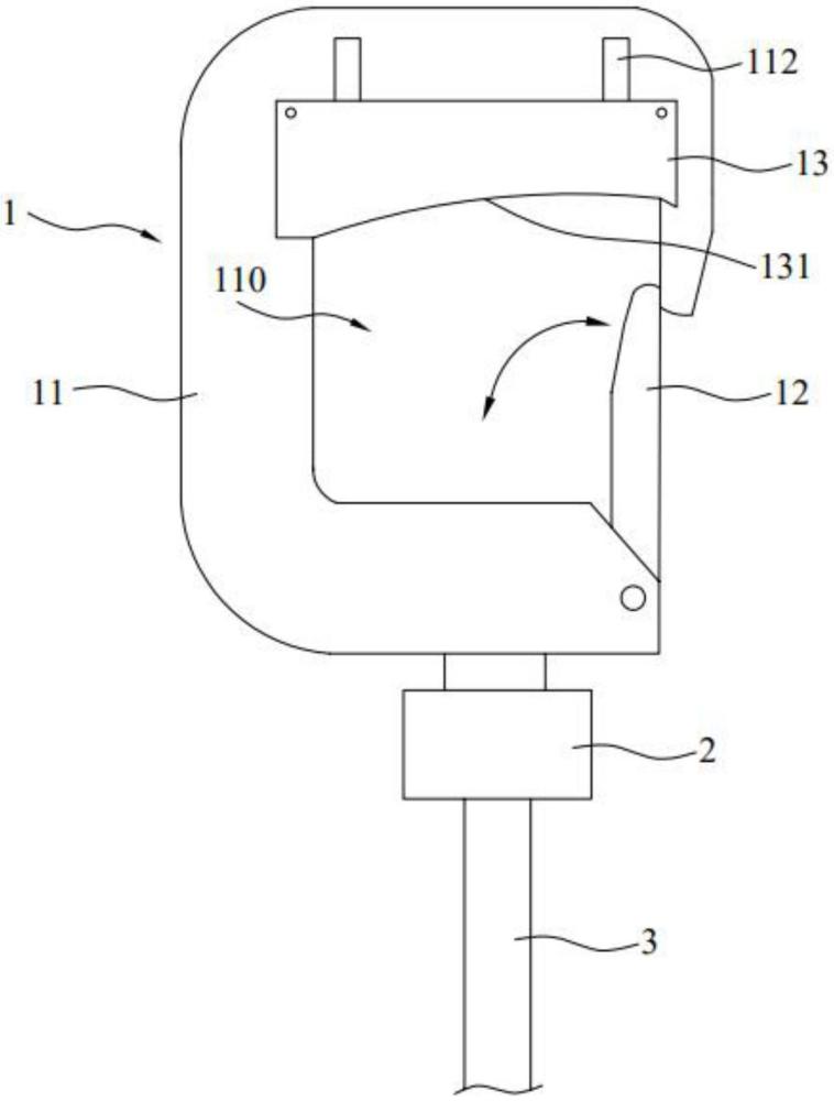 應(yīng)用于架空線(xiàn)纜檢修的安全鎖扣的制作方法