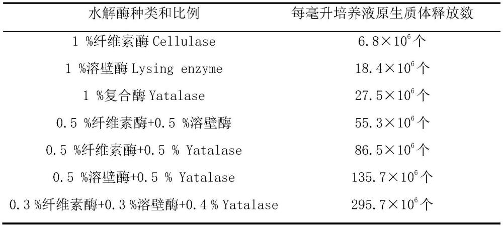 一種頂頭孢霉生產(chǎn)菌株原生質(zhì)體制備和再生的方法