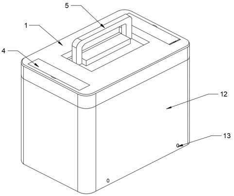 一种用于医疗用品的包装盒的制作方法