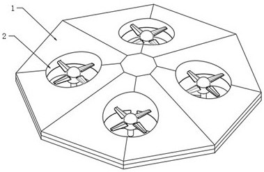 一種無(wú)人機(jī)燈光增強(qiáng)結(jié)構(gòu)的制作方法