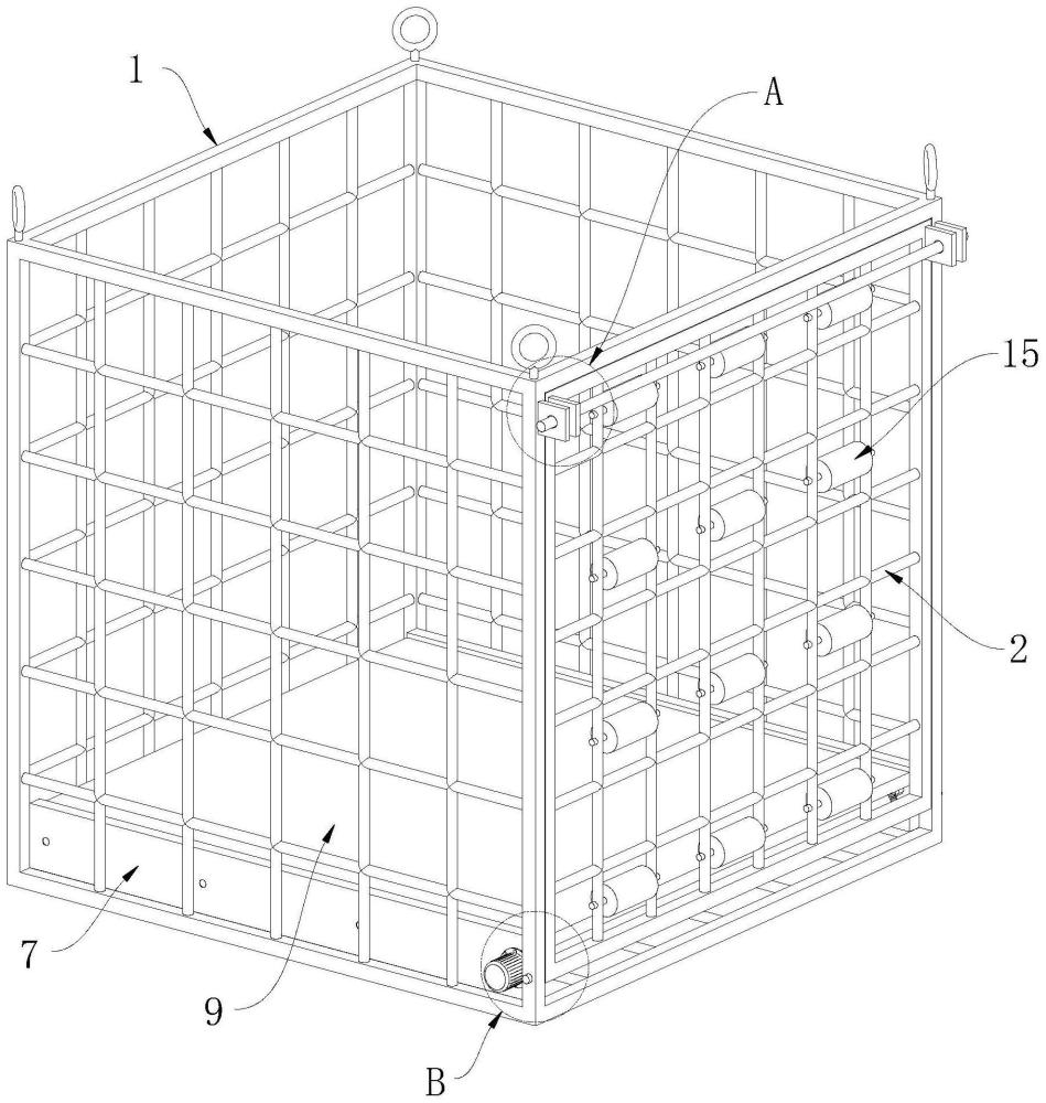 一种建筑施工用新型吊笼及其使用方法与流程