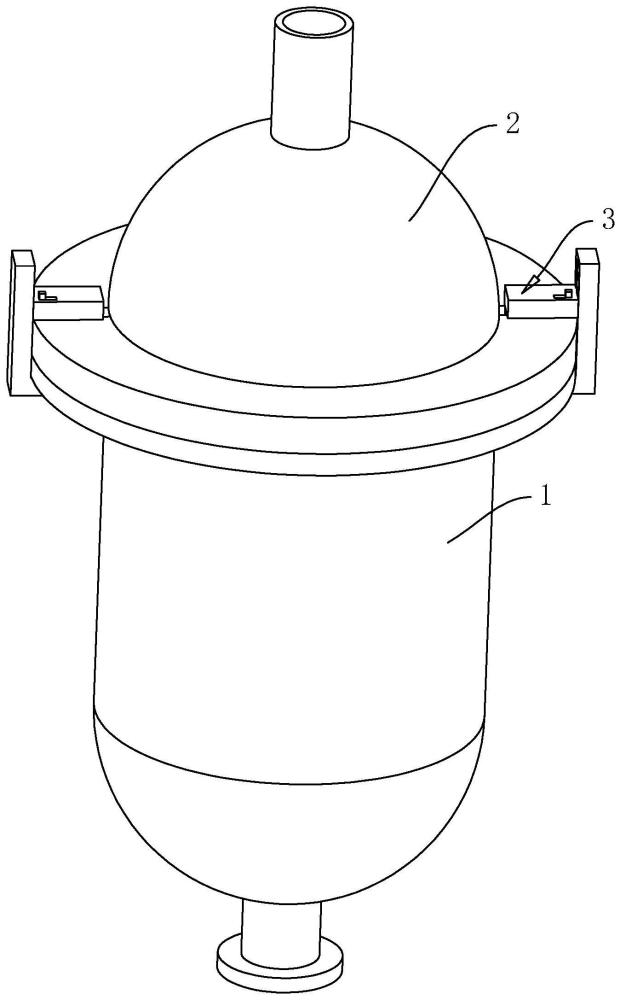 一种具有防泄漏结构的锅炉压力容器的制作方法