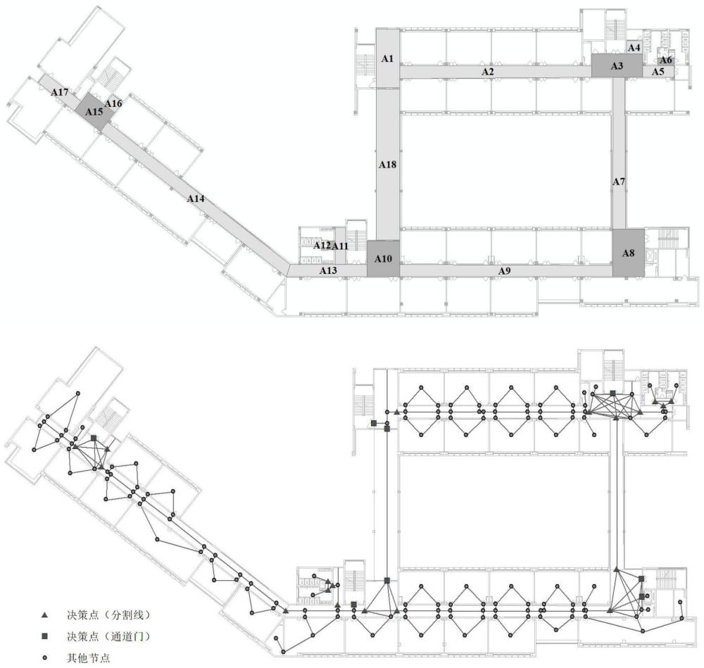 一种面向室内行人导航的拓扑模型构建方法与流程