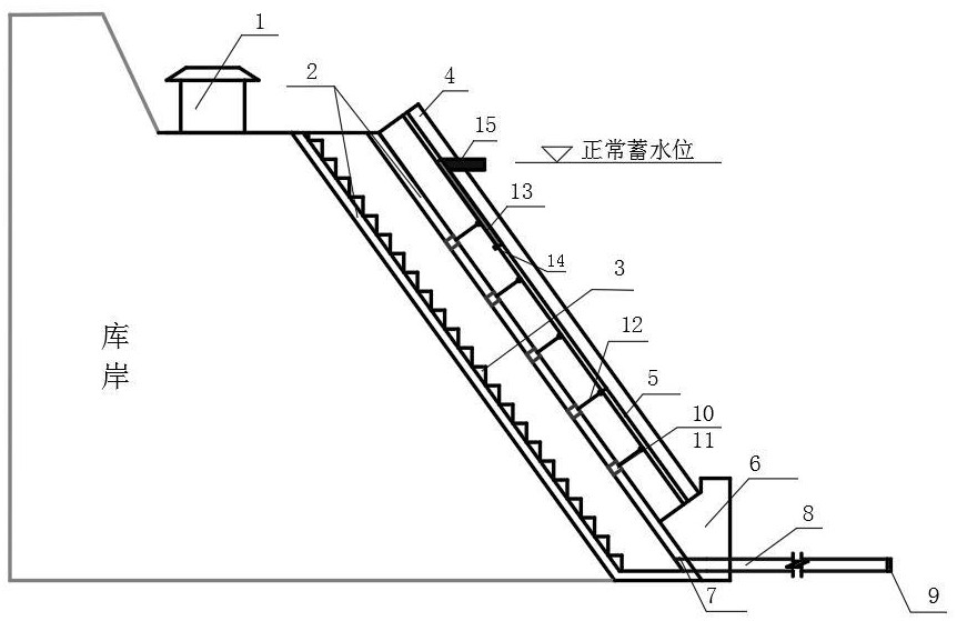 一种斜卧式水力自动式取水建筑物及其建造使用方法与流程