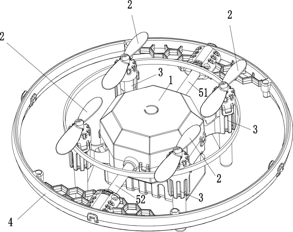 四轴飞行器玩具的制作方法