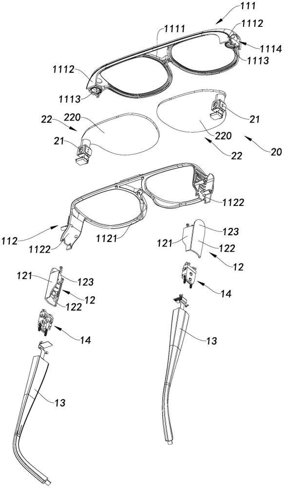 近眼显示眼镜和近眼显示眼镜的制造方法与流程