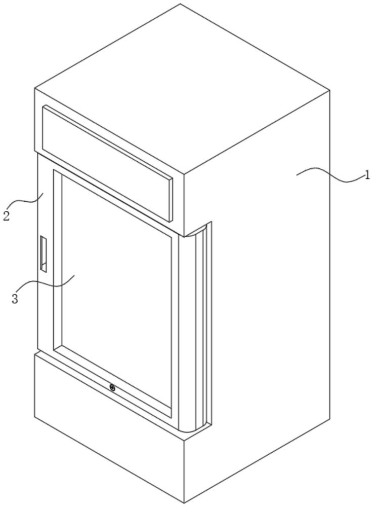 一种冷柜玻璃门防凝露装置及冷柜的制作方法