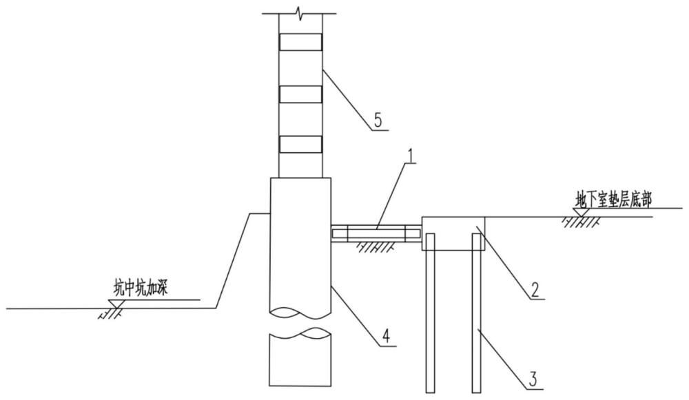 一种拉结格构柱拉结装置及其加固方法与流程
