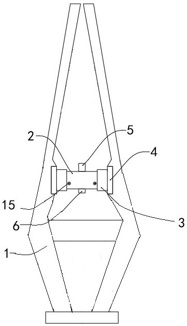 一种用于钻石型桥塔施工的智能横撑装置及控制方法与流程