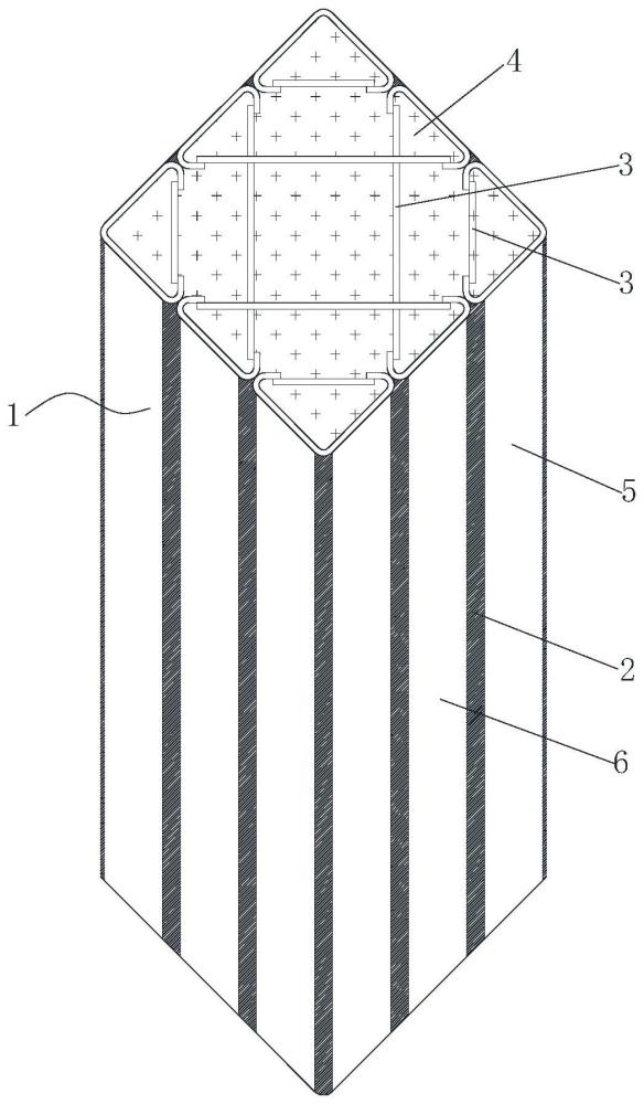 一种拼接式新型高强薄壁钢管混凝土柱及其建造方法与流程