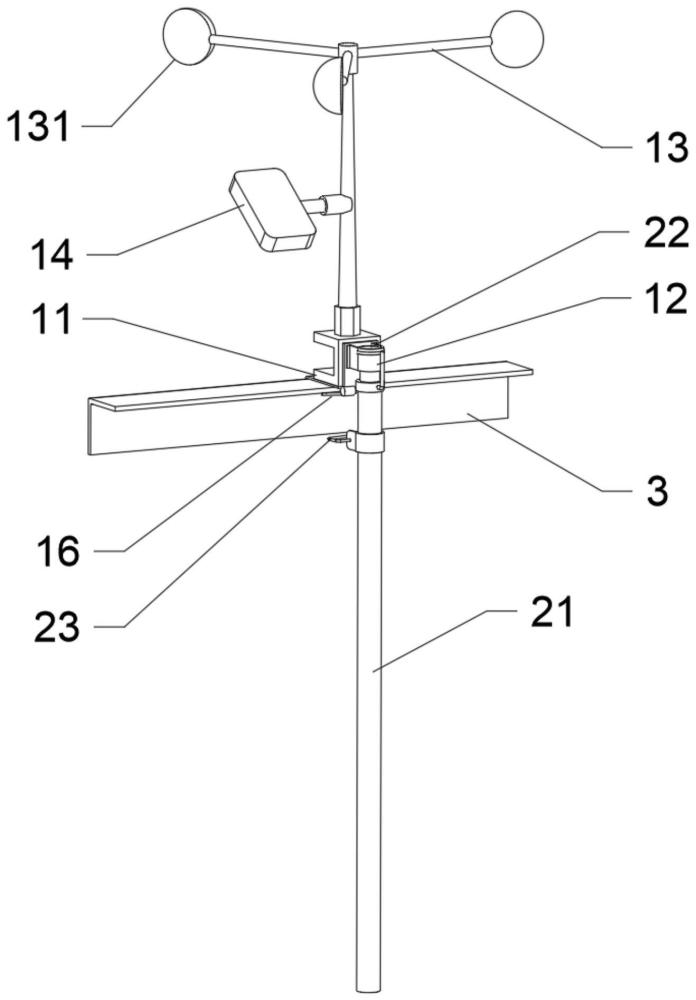 一种10kV配电线路绝缘杆作业法驱鸟绝缘风车装置的制作方法