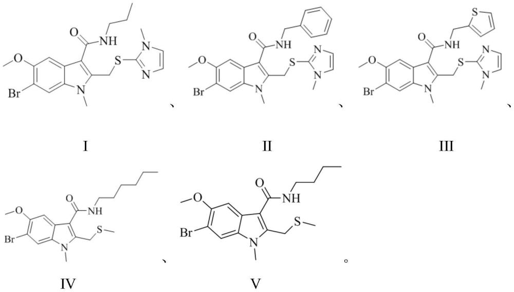 2-芳基硫甲基-6-溴吲哚类化合物及其合成与应用