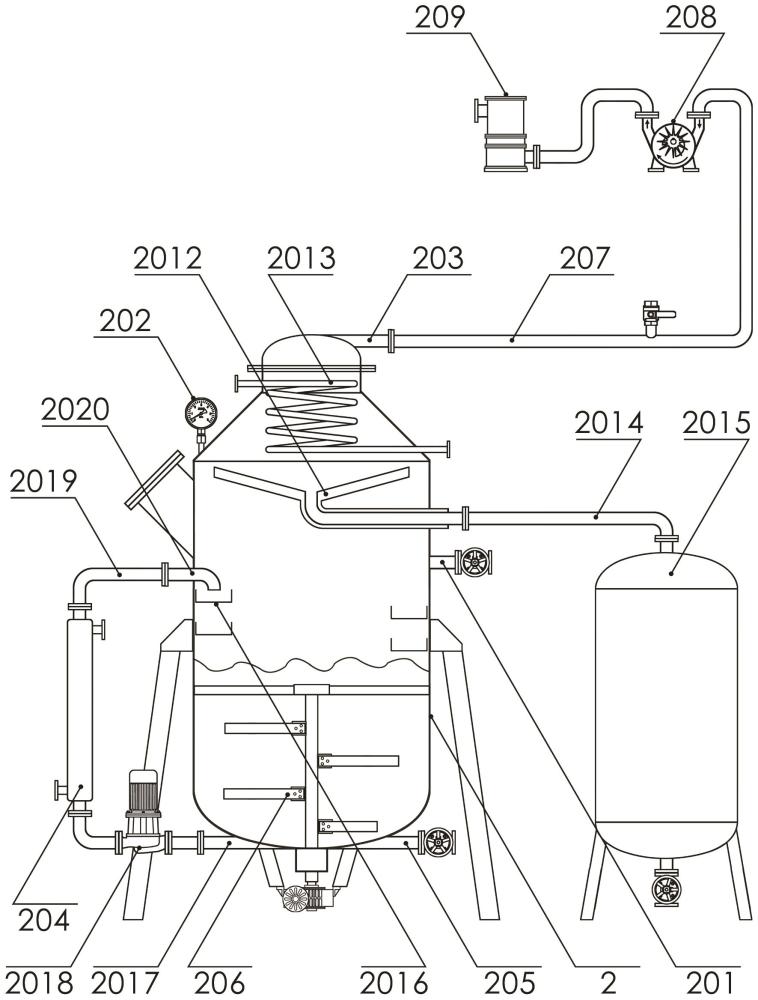 无公害强酸白土法精制提纯油料装置及无公害强酸白土法精制提纯油料方法与流程