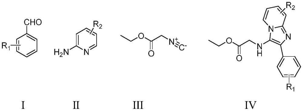 二氯二茂钛催化合成咪唑并[1,2-α]吡啶衍生物的方法