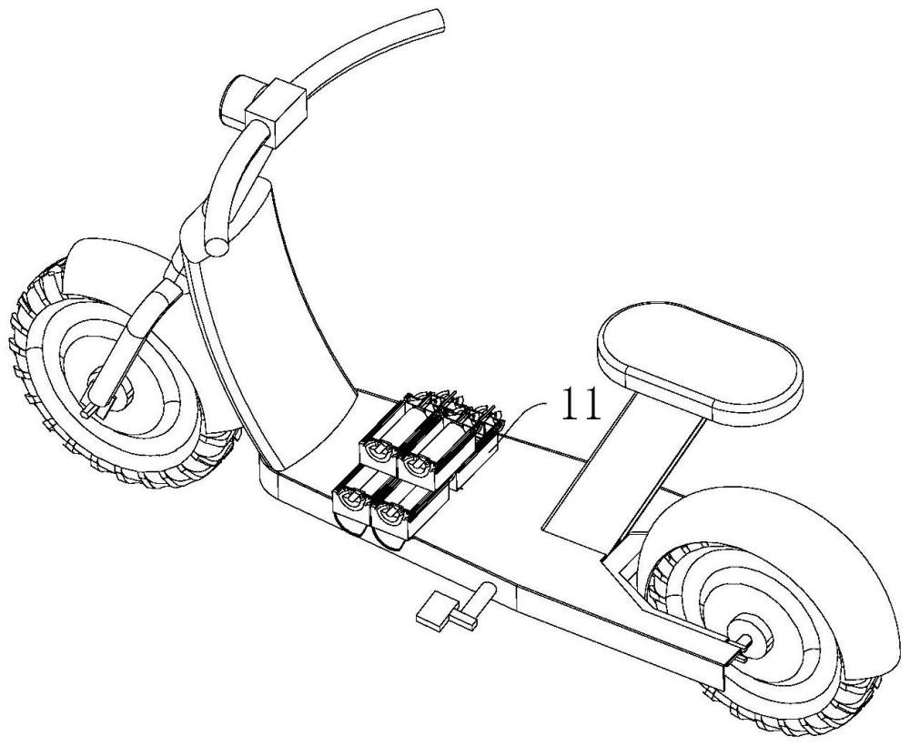 一种电动自行车用电池安装装置的制作方法